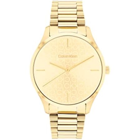 Reloj de Lujo Calvin Klein 25200221 para Mujer en Dorado