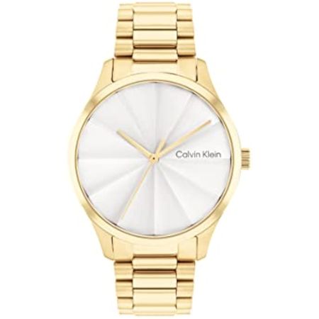 Reloj de Lujo Calvin Klein 25200232 para Mujer en Dorado