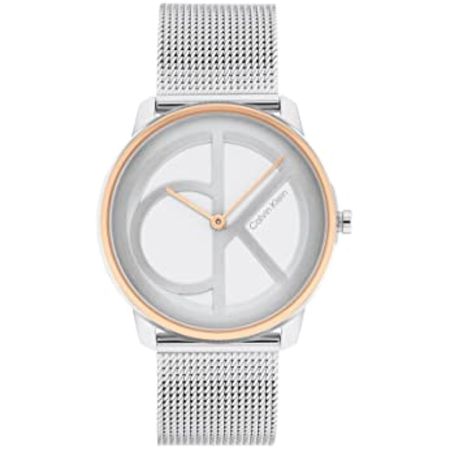 Reloj de Lujo Calvin Klein 25200033 para Mujer en Plateado