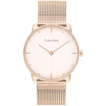 Reloj de Lujo Calvin Klein 25200158 para Mujer en Oro Rosa