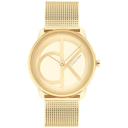 Reloj de Lujo Calvin Klein 25200034 para Mujer en Dorado