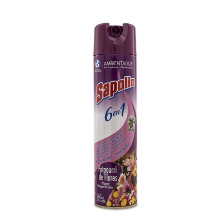 Ambientador en Spray Sapolio Potpourri de Flores 360 ml