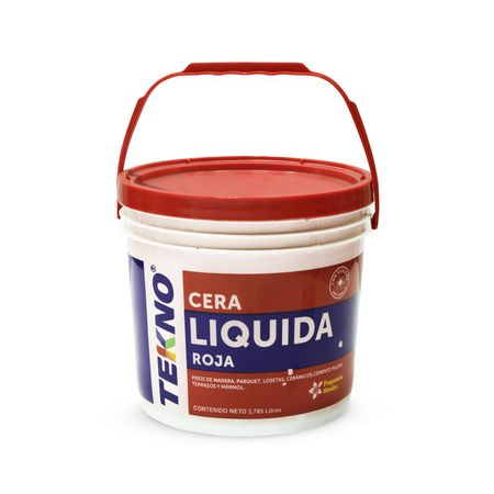 Cera Líquida Tekno Roja 1 Galón