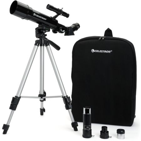 Telescopio Refractor Celestron Travel Scope 50Mm F 7.2 Az Kit