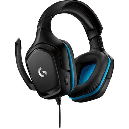 Auriculares Gaming Logitech G G432 Cableados Virtuales 7.1 Canales