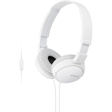 Auriculares Sony Mdr Zx110Ap con Micrófono Blanco para Uso sobre La Oreja