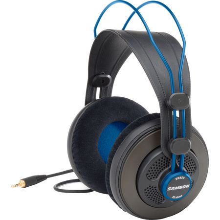 Audífonos Estudio Semi Abiertos Samson Sr850B Azul