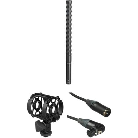 Kit de Micrófono de Cañón Mediano Shure Vp89M con Soporte Antivibración y Cable Xlr