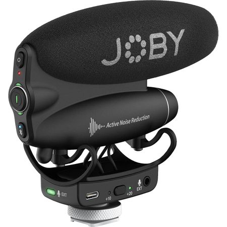 Micrófono de Cañón Joby Wavo Pro Hybrid Analog Usb para Montar en Cámara