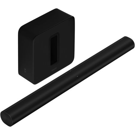 Kit de Subwoofer Inalámbrico Sonos Beam Soundbar Sub Negro