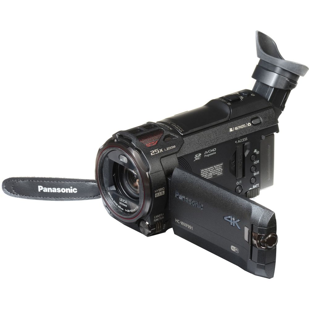 Panasonic Hc Wxf991k 4k Ultra Hd Cámara Panasonic Hc Wxf991K 4K Ultra Hd con Doble Lente | plazaVea