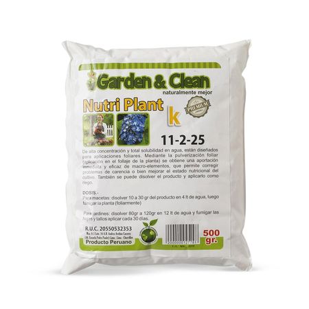 Fertilizante nutriplant 13-02-45  1 kg