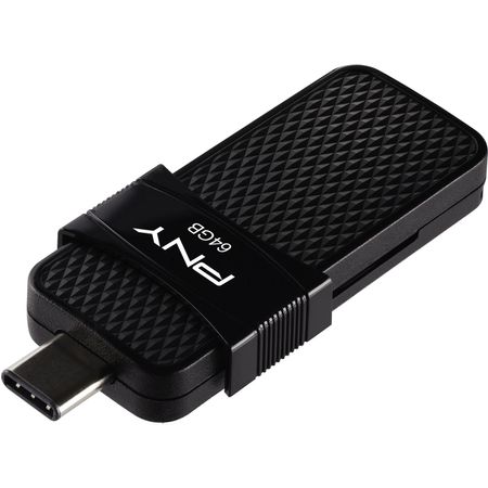 Unidad Flash Pny Duo Link Usb 3.1 Type C Otg de 64Gb