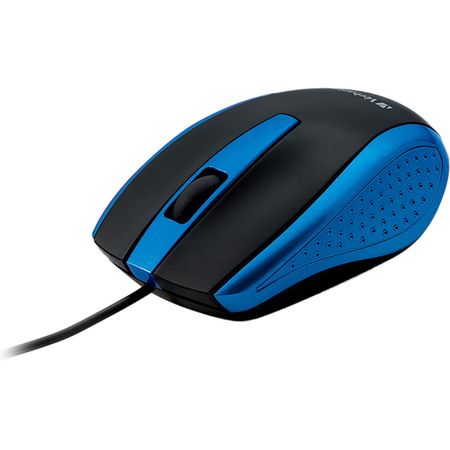 Mouse Óptico con Cable para Notebook Verbatim Azul