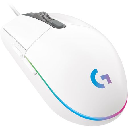 Mouse Logitech G G203 Lightsync Blanco