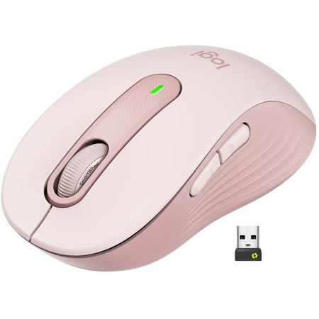 Mouse Inalámbrico Logitech Signature M650 Rosado