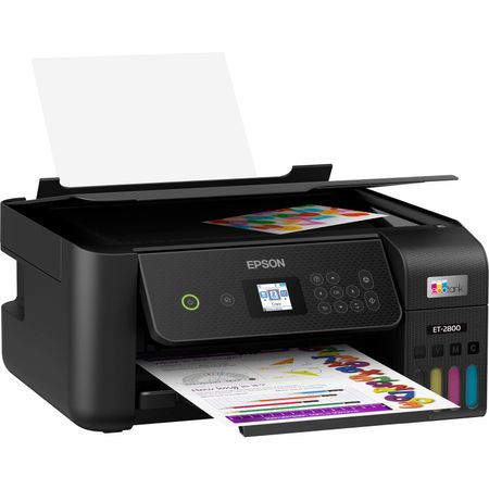 Impresora Multifuncional Tinta sin Cartucho Epson Ecotank Et 2800 Wireless Color All In One Supertan