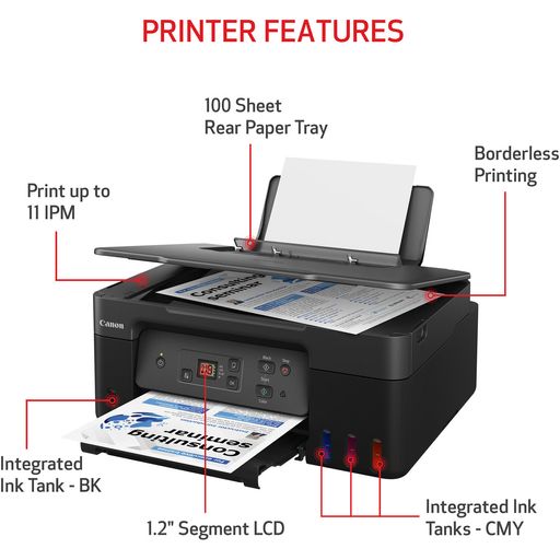 Impresora Láser a Color Multifunción Inalámbrica Lexmark Mc3426I I Oechsle  - Oechsle
