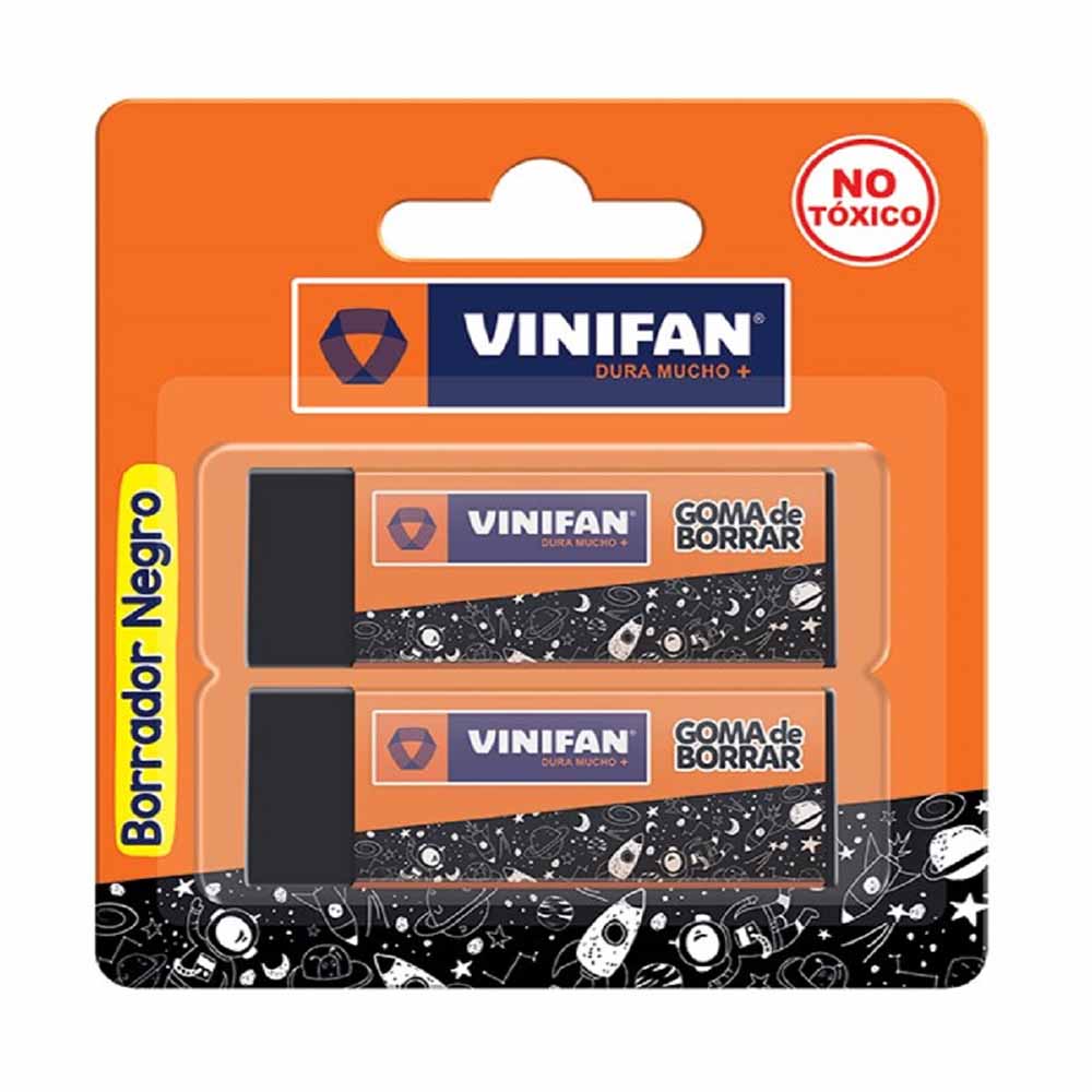 Borrador Negro VINIFAN Grande Paquete 2un