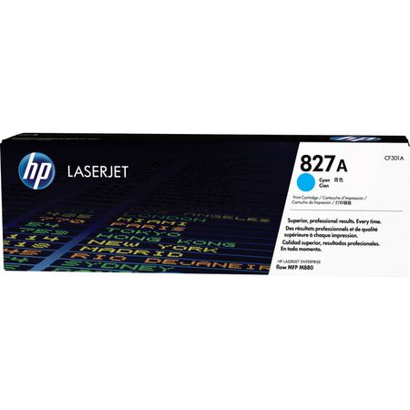 Cartucho de Tóner Hp Laserjet 827A Cian