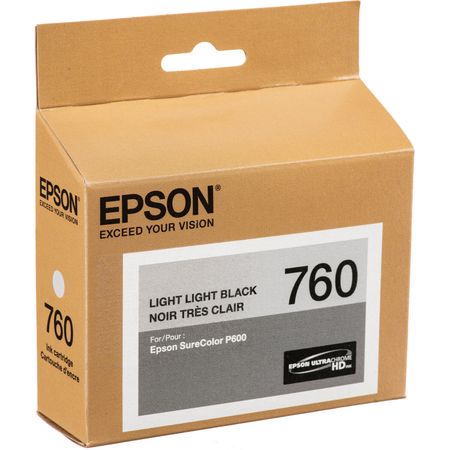 Cartucho de Tinta Epson Ultrachrome Hd T760 Light Light Black