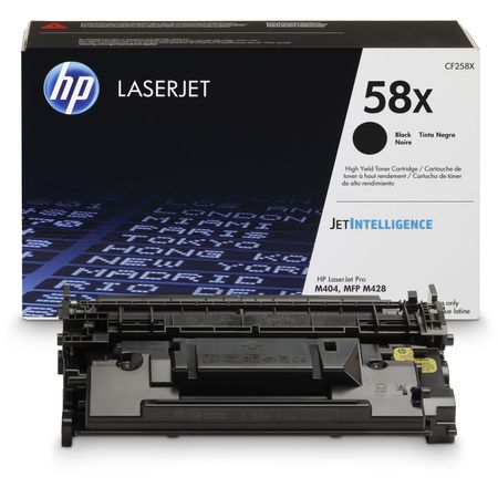 Cartucho de Tóner Hp 58X de Alta Capacidad para Impresoras Láser en Negro