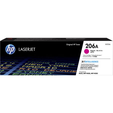 Cartucho de Tóner Hp Laserjet Magenta de Capacidad Estándar 206A