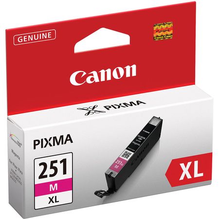 Cartucho de Tinta Magenta de Alta Capacidad Canon Cli 251M Xl