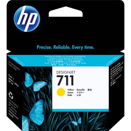 Cartucho de Tinta Amarilla Hp 711 29Ml