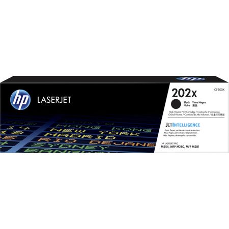 Cartucho de Tóner de Alta Capacidad Hp 202X Laserjet Negro