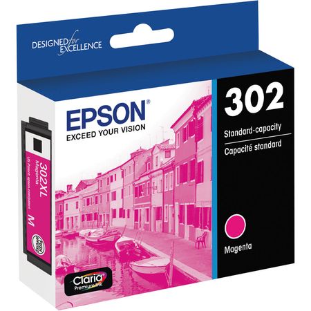 Cartucho de Tinta Epson Claria Premium 302 de Capacidad Estándar Magenta