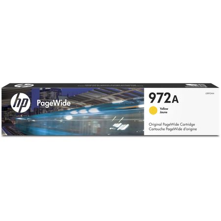 Cartucho Hp 972A Yellow Pagewide