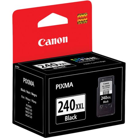 Cartucho de Tinta Negra Canon Pg 240Xxl de Alta Capacidad Extra para Impresoras