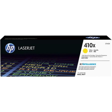 Cartucho de Tóner Hp 410X Yellow High Yield para Impresoras Láser Jet