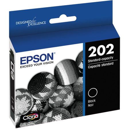 Cartucho de Tinta Epson Claria 202 de Capacidad Estándar Negro