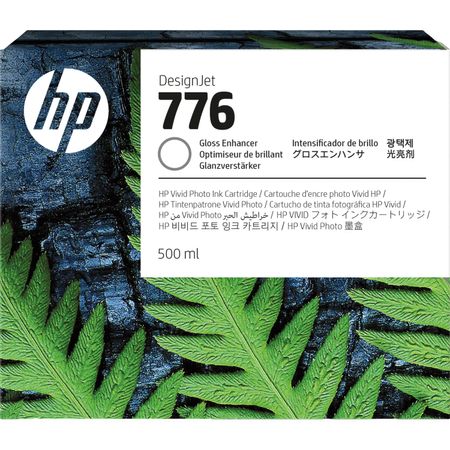 Cartucho de Tinta Original Hp 776 Gloss Enhancer 1L para Impresora Hp Designjet Z9+ Pro de 64