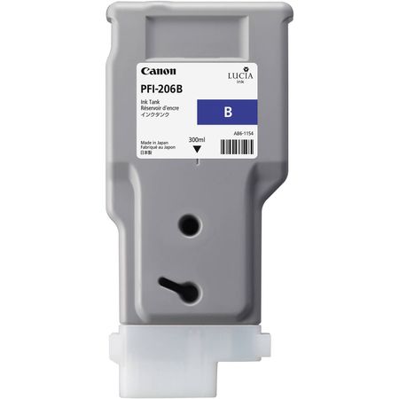 Cartucho de Tinta Azul Canon Pfi 206 300 Ml