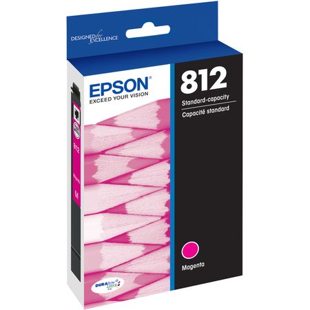 Cartucho de Tinta Estándar Epson T812 Magenta con Sensormatic