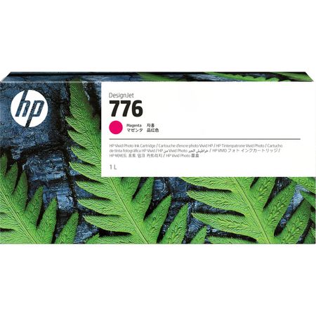 Cartucho de Tinta Original Hp 776 Magenta 1L para Impresora Hp Designjet Z9+ Pro de 64