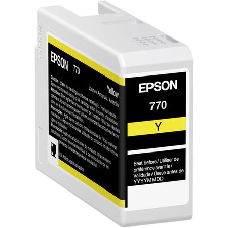 Cartucho de Tinta Amarilla Epson 770 Ultrachrome Pro10 25Ml