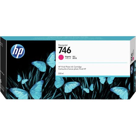 Cartucho de Tinta Magenta Hp 746 Designjet 300Ml