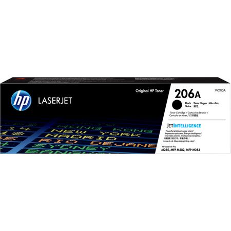 Cartucho de Tóner Hp 206A de Capacidad Estándar en Negro para Impresoras Laserjet