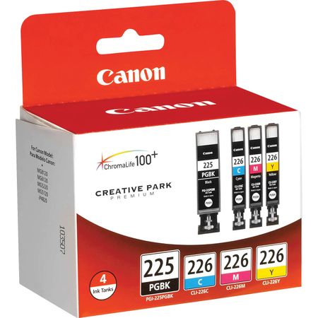 Combo Pack de Tanques de Tinta Canon Pgi 225 Cli 226