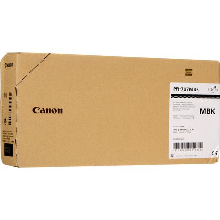 Cartucho de Tinta Canon Pfi 707Mbk Negro Mate 700 Ml