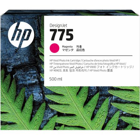 Cartucho de Tinta Original Hp 775 Magenta de 500Ml para Impresora Designjet Z6 Pro de 64