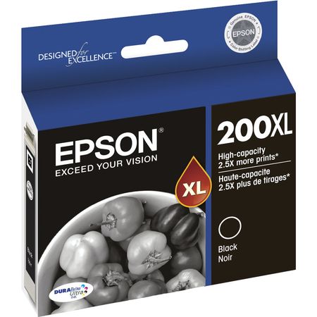 Cartucho de Tinta Negra de Alta Capacidad Epson 200Xl Durabright