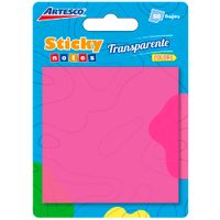 Notas Adhesivas ARTESCO 3x3 Fucsia 50 Hojas