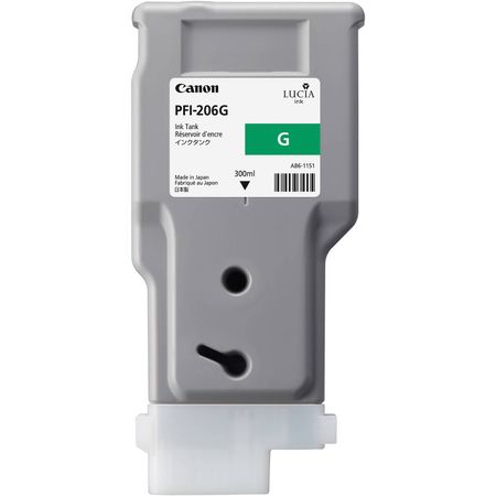 Cartucho de Tinta Verde Canon Pfi 206 300 Ml