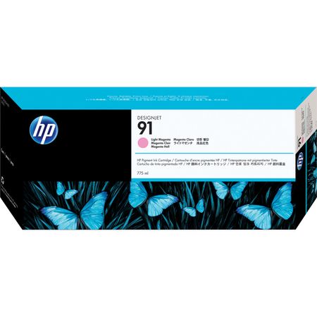 Cartucho de Tinta Hp 91 Pigmento Light Magenta de 775 Ml