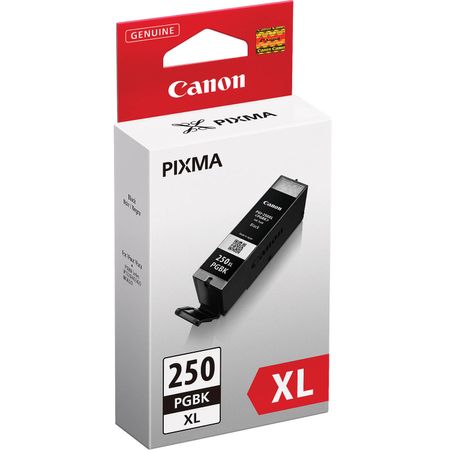 Cartucho de Tinta Negra de Pigmento de Alta Capacidad Canon Pgi 250Pgbk Xl